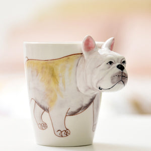 Animal 3D Ceramic Mugs Hand-Painted