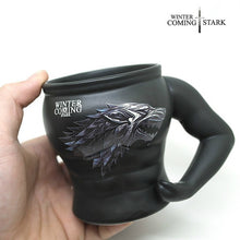 Load image into Gallery viewer, Game Of Thrones Wolf Muscle Male Coffee Cups
