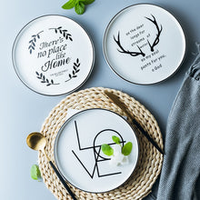 Load image into Gallery viewer, Tableware Ceramic Dinner Plate