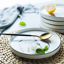 Load image into Gallery viewer, Tableware Ceramic Dinner Plate
