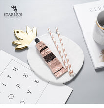 Load image into Gallery viewer, Nordic Minimalist Gold-Plated Marble Ceramic Pineapple Flat Plate