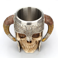Load image into Gallery viewer, Retro 3D Creative Viking Drink Glass