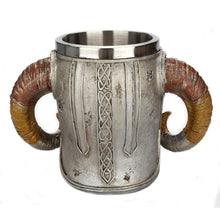 Load image into Gallery viewer, Retro 3D Creative Viking Drink Glass