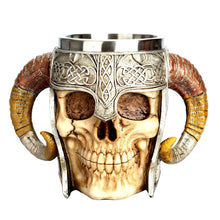 Load image into Gallery viewer, Retro 3D Creative Viking Drink Glass