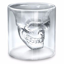 Load image into Gallery viewer, Halloween Skull Beer Whiskey Cup Heat Resistant Double Wall