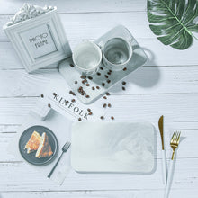 Load image into Gallery viewer, European Style Marble Bread-Dessert Plate