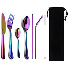 Load image into Gallery viewer, Dining Flatware Set Cutlery Dinerware