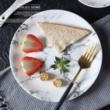 Load image into Gallery viewer, Marble Veins Tableware Set