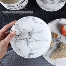 Load image into Gallery viewer, Marble Veins Tableware Set