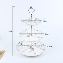 Load image into Gallery viewer, Marble Veins Tableware Set