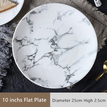 Load image into Gallery viewer, Marble Veins Tableware Set