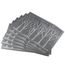 Load image into Gallery viewer, Washable Dining Forest Tree Table Placemats
