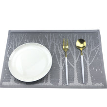 Load image into Gallery viewer, Washable Dining Forest Tree Table Placemats
