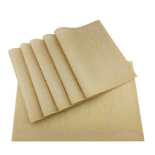 Load image into Gallery viewer, Washable Dining Forest Tree Table Placemats