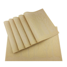 Load image into Gallery viewer, Washable Dining Forest Tree Table Placemats