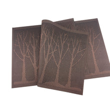 Load image into Gallery viewer, Washable Dining Forest Tree Table Placemats