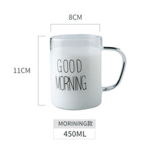 Load image into Gallery viewer, Large Heat Resistant Glass Beer Coffee Mug