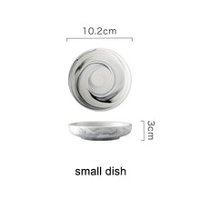 Load image into Gallery viewer, Nordic Marble Ceramic Dinnerware Sets