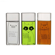 Load image into Gallery viewer, Heat-resisting Cute Cat Glass Coffee Mugs
