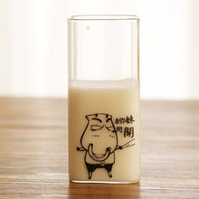Load image into Gallery viewer, Heat-resisting Cute Cat Glass Coffee Mugs