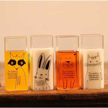 Load image into Gallery viewer, Heat-resisting Cute Cat Glass Coffee Mugs