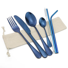 Load image into Gallery viewer, Luxury Black Dinnerware Set