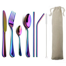 Load image into Gallery viewer, Luxury Black Dinnerware Set