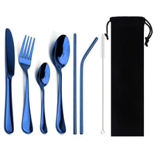 Load image into Gallery viewer, Luxury Black Dinnerware Set