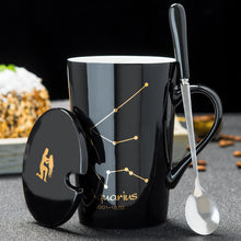 Load image into Gallery viewer, Nordic Ceramic Mugs with Spoon, Lid