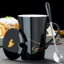 Load image into Gallery viewer, Nordic Ceramic Mugs with Spoon, Lid