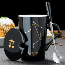 Load image into Gallery viewer, Nordic Ceramic Mugs with Spoon, Lid
