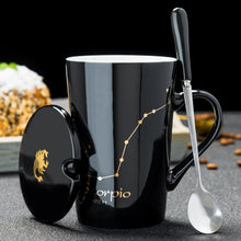 Load image into Gallery viewer, Nordic Ceramic Mugs with Spoon, Lid