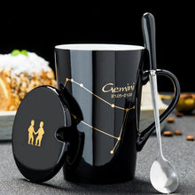 Load image into Gallery viewer, Nordic Ceramic Mugs with Spoon, Lid