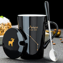 Load image into Gallery viewer, Nordic Ceramic Mugs with Spoon, Lid