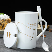 Load image into Gallery viewer, Nordic Ceramic Mugs with Spoon, Lid