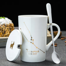 Load image into Gallery viewer, Nordic Ceramic Mugs with Spoon, Lid