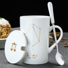 Load image into Gallery viewer, Nordic Ceramic Mugs with Spoon, Lid