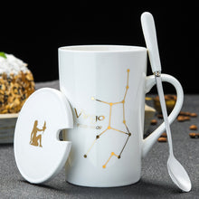 Load image into Gallery viewer, Nordic Ceramic Mugs with Spoon, Lid
