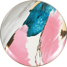 Load image into Gallery viewer, Watercolor Painting Cloud Ceramic Plate