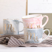 Load image into Gallery viewer, Ceramic Marble Pattern Tea Mugs