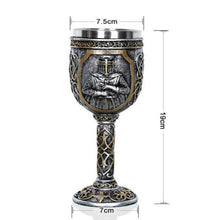 Load image into Gallery viewer, Skull Hold Sword Knights Medieval Beer Mug