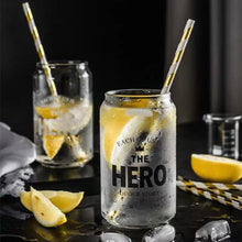 Load image into Gallery viewer, Heat Resistant Letter Glass Cup Beer Coffee Cups