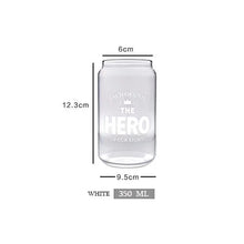 Load image into Gallery viewer, Heat Resistant Letter Glass Cup Beer Coffee Cups