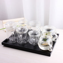 Load image into Gallery viewer, Heat-Resistant Glass Flower Cup With Lid Simple