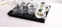 Load image into Gallery viewer, Heat-Resistant Glass Flower Cup With Lid Simple