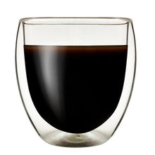 Load image into Gallery viewer, Heat Resistant Double Wall Tea Glass