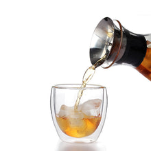 Load image into Gallery viewer, Heat Resistant Double Wall Tea Glass