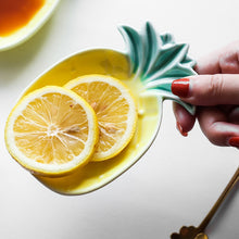 Load image into Gallery viewer, Fruit Snack Plate Ceramic