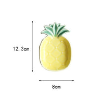 Load image into Gallery viewer, Fruit Snack Plate Ceramic