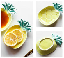 Load image into Gallery viewer, Fruit Snack Plate Ceramic